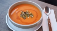 Pumpkin cream soup 